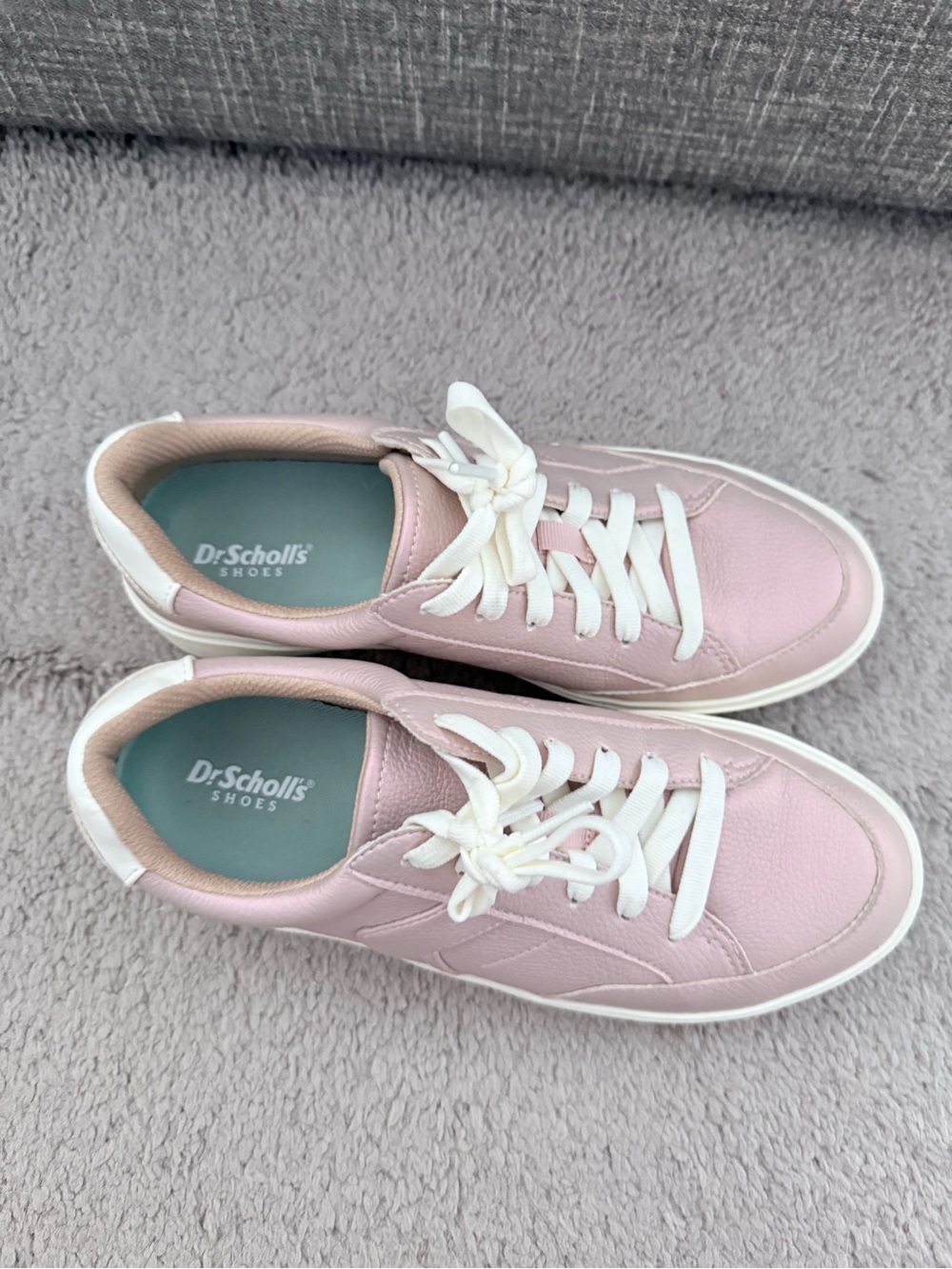 Women's Dr. Scholls Pink Madison Lace Sneakers - Size 7.5 - Picture 2 of 5